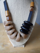 Load image into Gallery viewer, Acrylic and Wood Chunky Necklace