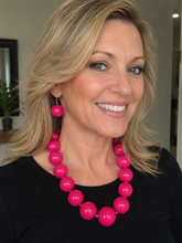 Load image into Gallery viewer, Chunky Bubble Beaded Necklace Set