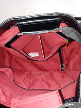 Load image into Gallery viewer, Diophy - Red and Black Faux Leather Two Tone Handbag - Annette Lorraine Accessory Boutique LLC