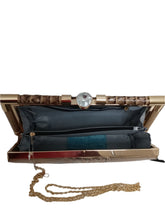 Load image into Gallery viewer, Fashion Faux Leather Jewel Clutch! - Annette Lorraine Accessory Boutique LLC