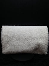 Load image into Gallery viewer, White Faux Fur Clutch