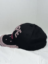 Load image into Gallery viewer, Black Hat with Pink Ribbon Hope
