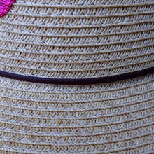 Load image into Gallery viewer, Embroidered Rose Floppy Hat