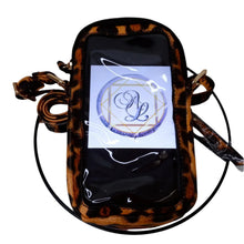 Load image into Gallery viewer, Faux Leather Cellphone Messenger Bag
