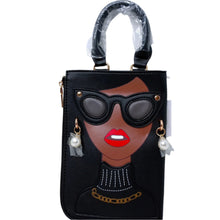 Load image into Gallery viewer, Fashion Faux Leather "Fashionista" Tote Bag