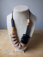 Load image into Gallery viewer, Acrylic and Wood Chunky Necklace
