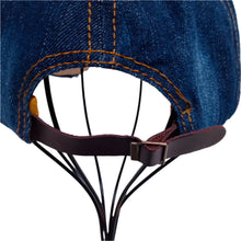 Load image into Gallery viewer, Denim Hat Pink Ribbon
