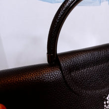 Load image into Gallery viewer, Leather Clutch with Embossed Croc Print
