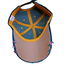 Load image into Gallery viewer, Blue Denim Hat Faith and Pink Ribbon - Seller Special
