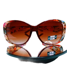 Load image into Gallery viewer, Mulitcolored Floral Frame Sunglasses
