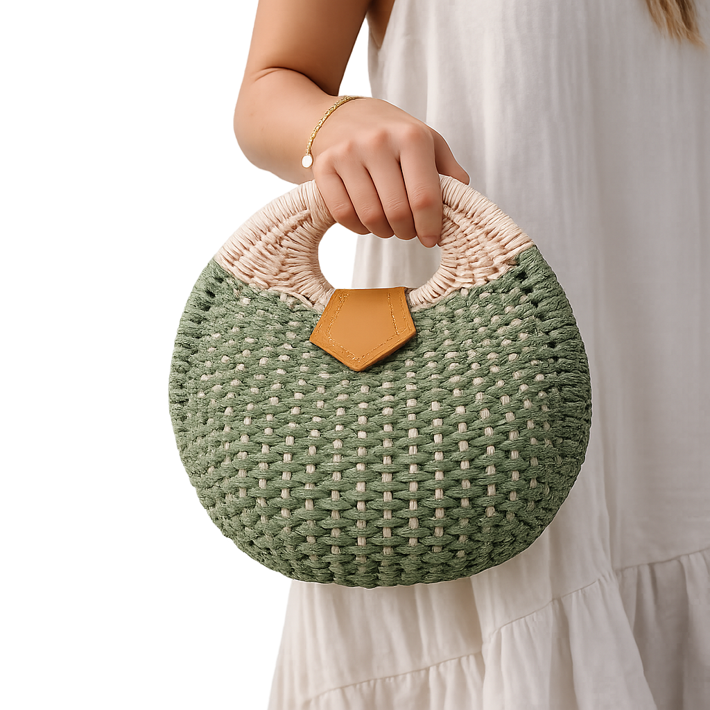 Rattan Shell Handbag – Annette Lorraine Accessory Boutique LLC