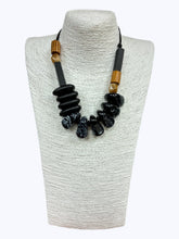 Load image into Gallery viewer, Acrylic and Wood Chunky Necklace
