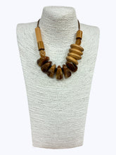 Load image into Gallery viewer, Acrylic and Wood Chunky Necklace
