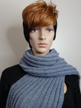 Load image into Gallery viewer, Soft Plush Knit Ribbed Scarf - Annette Lorraine Accessory Boutique LLC
