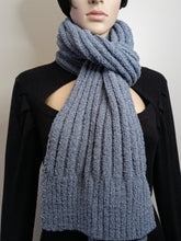 Load image into Gallery viewer, Soft Plush Knit Ribbed Scarf - Annette Lorraine Accessory Boutique LLC
