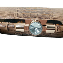 Load image into Gallery viewer, Fashion Faux Leather Jewel Clutch
