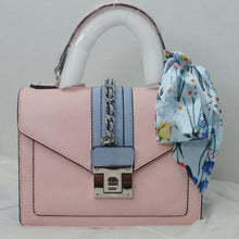 Load image into Gallery viewer, Two Tone Scarf Crossbody

