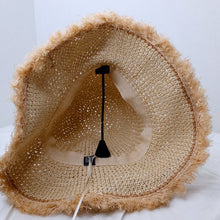 Load image into Gallery viewer, Straw Bucket Summer Hat - Live #22
