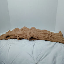 Load image into Gallery viewer, Soft Plush Knit Ribbed Scarf - Live #20
