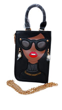 Load image into Gallery viewer, Fashion Faux Leather &quot;Fashionista&quot; Tote Bag

