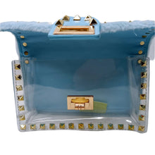 Load image into Gallery viewer, Faux Fur Studded Clutch with Pouch
